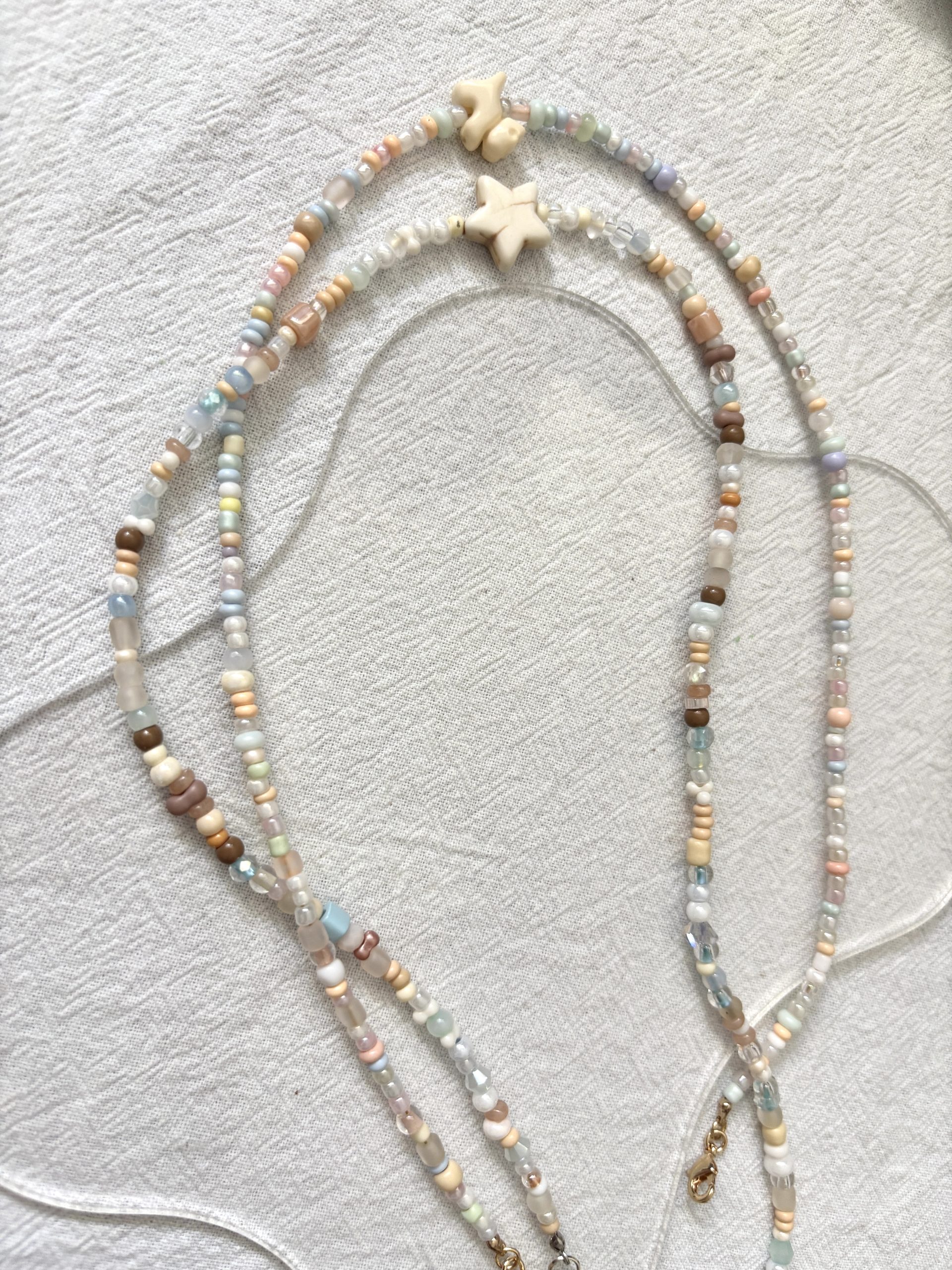 One-of-a-Kind Handwoven Beaded Necklace - Image 3